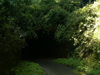 畑トンネル入り口